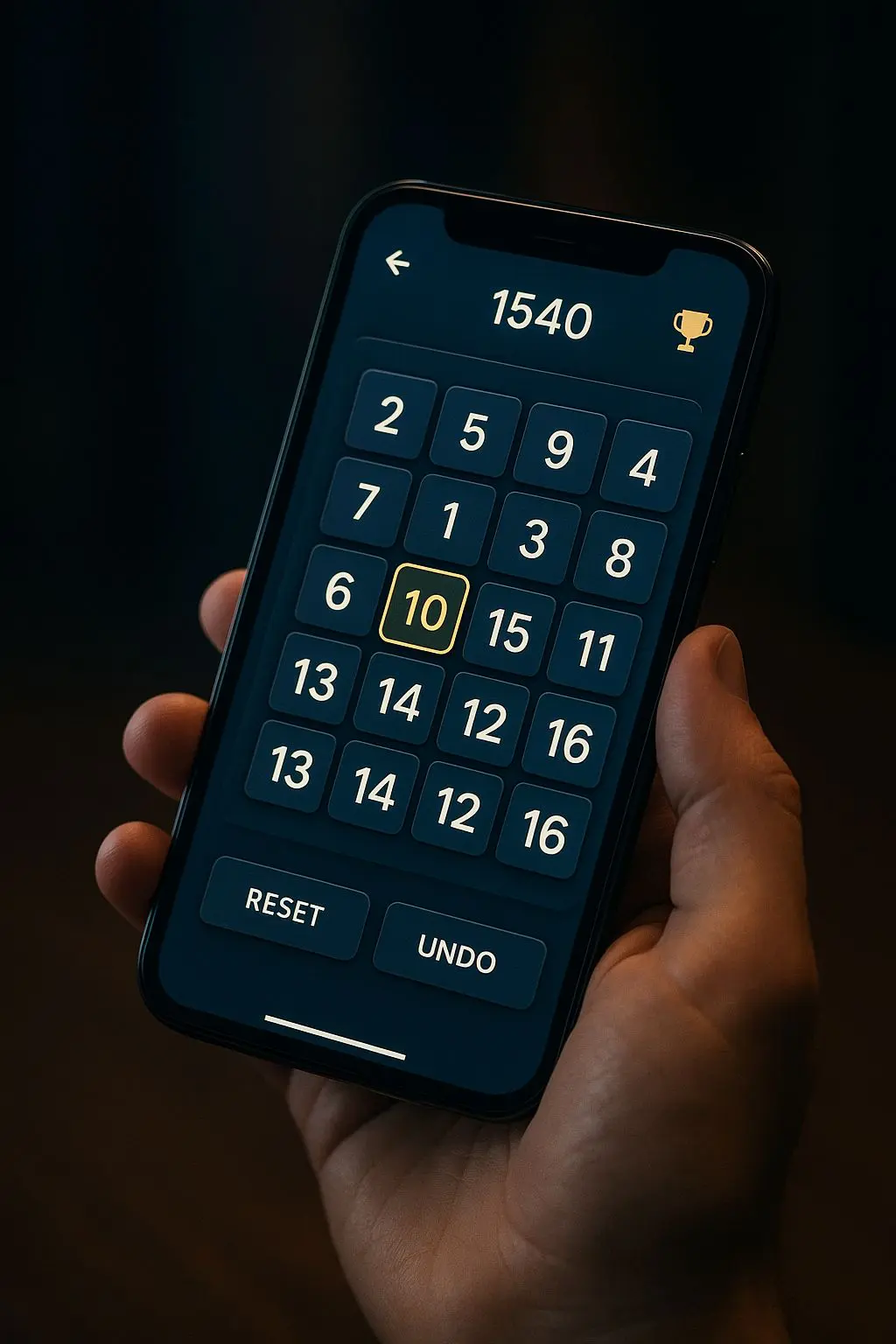 Hraní BetX Keno na mobilu s viditelnou číselnou mřížkou
