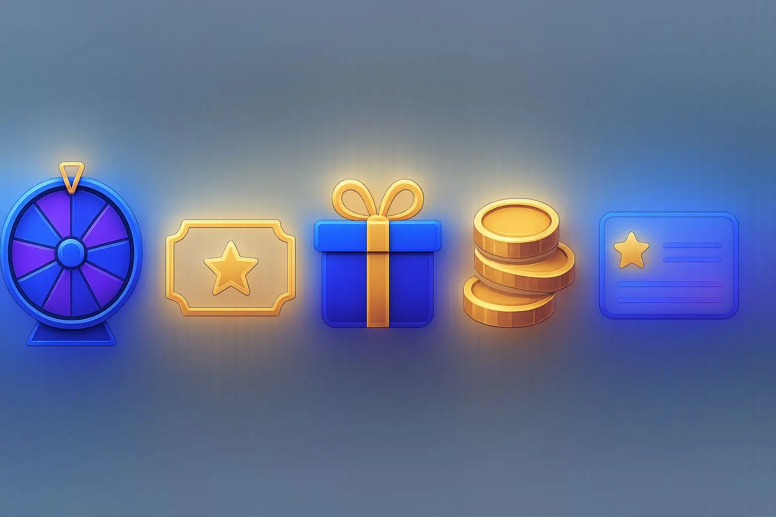 Schéma typů bonusů jako free spiny, freebet a věrnostní body