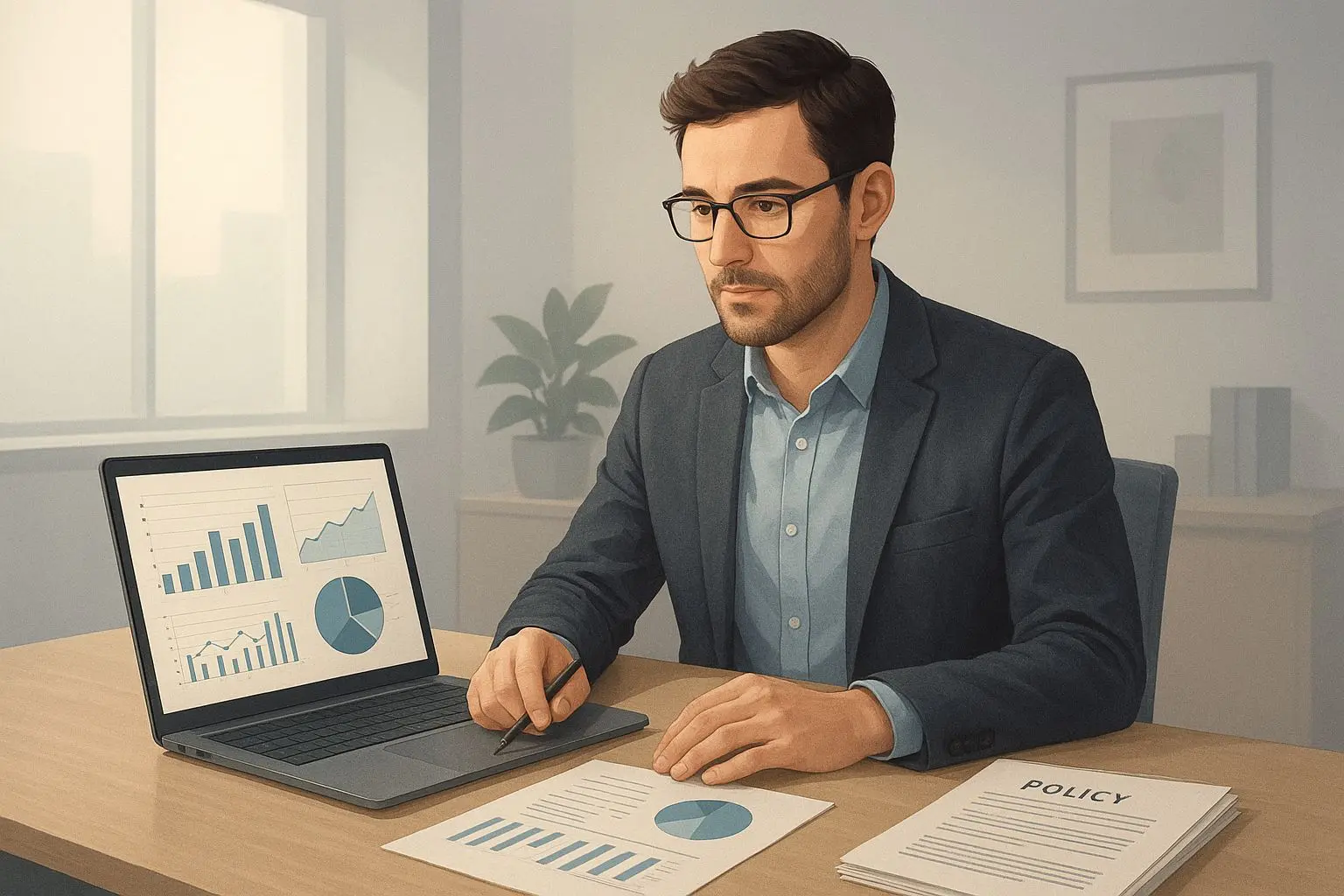 Ilustrační avatar analytika připravujícího přehled bonusových podmínek