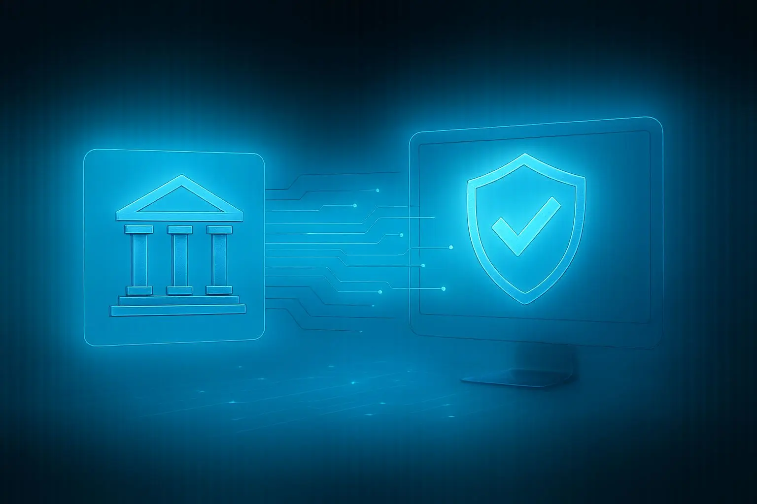 Bezpečné online ověření identity se štítem a bankou